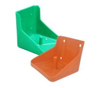 PAMINGONO 2piezas Soporte De Bloques De para Ovejas y Ganado Caja Alimentadora Multiusos para Mineral De Plástico Resistente para Alimentación De Ganadería