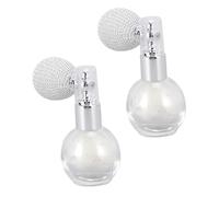 PAMINGONO 2piezas Spray De Brillo Corporal y Facial Pulverizador De Maquillaje Brillantes Para Cuerpo y Cabello Efecto Reflejante Para Fiestas y Eventos