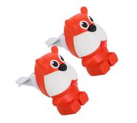 PAMINGONO 2piezas Vent Clips De Ambientador De Animal Para Coche Difusor De De Perro Decoración Interior Automotriz Lindo Para Ventilación Accesorios De Coche Para Mujeres y Niñas