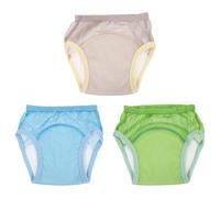 PAMINGONO 3 piezas Pantalones de Entrenamiento para Niña Algodón Transpirable Reutilizables Ropa Interior para Dejar Pañal Unisex para Niña Talla