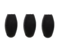 PAMINGONO 3 piezas Protector Tecla Lateral Saxofón Negro Cubiertas de Goma Resistentes y Duraderas para Accesorios Profesionales y Protección Sencilla