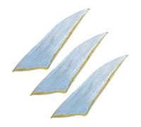 PAMINGONO 3 Piezas Saco de Dormir Emergencia con Aislamiento Pet Aluminio Bolsa Camping Térmica Ligera y Portátil para Viajes al Aire y Supervivencia