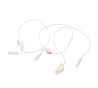 PAMINGONO 3 Sondas de Temperatura de Repuesto 5k para Frigorífico Industrial, Sensor Termopar Tipo K Compatible Congeladores, Kit 3 Piezas para Monitorización y Reparación de