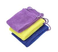 PAMINGONO 3piezas Toallas de Baño Extra Larga Esponja Exfoliante para Ducha y Baño para Espalda y Cuerpo