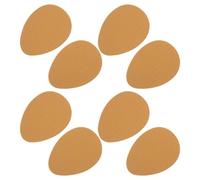 PAMINGONO 4 Pares de Almohadillas Antideslizantes de Silicona Autoadhesivas para Suelas y Talones de Calzado Protectores de Suela Caqui Reducción de Ruido y Desgaste para Todo Tipo de