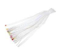 PAMINGONO 40 Hebillas Elásticas para Pañales de Ñiño, Cierre Ajustable Botón para Cinturón Cómodo y Difícil de Caer, Tejido white para Recién Nacidos Varios estilos