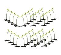 PAMINGONO 40piezas Horquillas De Planta Simulación Para Niñas Clips Kawaii De Cuatro Accesorios De Cabello Lindos Para Cosplay y Uso Diario