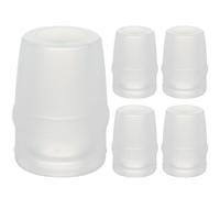 PAMINGONO 5 Boquillas de Repuesto Flexibles de Silicona para Válvulas de Mordida en Botellas de Agua Deportivas Reutilizables, Ideales para Ciclismo y Senderismo