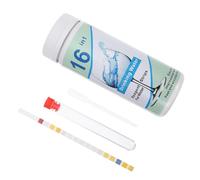 PAMINGONO 50 piezas Tiras Reactivas Multiusos para Prueba Agua Potable Kit Hogar con Cuentagotas y Tubo Ensayo Análisis Rápido Dureza y Calidad para Piscinas Spa y Agua Blanda