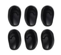 PAMINGONO 6 piezas de Orejas para Teñir Cabello Reutilizable Orejeras para Peluquería y Uso Personal para Adultos