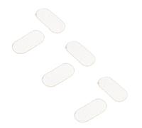 PAMINGONO 6 Protectores de Cuerdas para Violín en Piel de Oveja Almohadillas Protectoras de Puente para Violín y Viola Color Beige Claro 6 Piezas y Protección del Puente en Interpretación