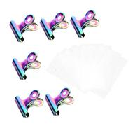 PAMINGONO 6piezas Pinzas Para Extensión De Uñas Herramientas Para Decoración De Uñas Láminas De