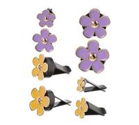 PAMINGONO 8 Clips Para Perfume De Coche, Clips Para Ventilación De Aire Acondicionado, Clips Para Ambientador De Flores, Clips Para Salida De Aire, Clip Para Difusor De Ventilación,