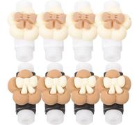 PAMINGONO 8 Piezas Protector de Cable USB con Diseño de Flores y Lazo de Funda Antidesgaste para Cables de Datos y Carga Fácil Instalación Material Resistente y Seguro para Uso Prolongado