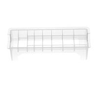 PAMINGONO 8cuadrícula Organizador De Almacenamiento para Peines De Cortadora De Cabello Caja De Combos De Guía para Cortadora Eléctrica Compartimentos Transparente y Resistente Al Agua