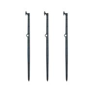 PAMINGONO Accesorios de Riego por Goteo Varillas de Soporte de 6 MM, 20 Piezas Plásticas, Adecuadas para Jardinería y Sistemas de Riego en Huertos