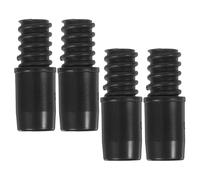 PAMINGONO Adaptador de Punta Roscada de Plástico para Mango de Escoba 22mm, 4 Piezas de Repuesto Compatibles Postes Metálicos, Herramienta de Limpieza Doméstica y Profesional