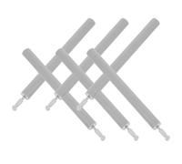 PAMINGONO Amortiguador de Presión Hidráulico para Puertas de Gabinete, Cierre Suave Control Preciso de Velocidad, Material Plástico y Metal, Pack de 6 Piezas para Alacena de Cocina