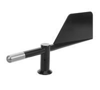 PAMINGONO Anemómetro de Viento, Sensor de Dirección del Viento y Medidor de Velocidad, Accesorio para Uso en Exteriores, Carcasa de Plástico Negro, Alta Precisión
