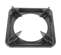 PAMINGONO Anillo Soporte Antideslizante de Hierro Fundido para Quemador y Wok, Rejilla para Estufa de Gas, Accesorio Cocina, 7X7X1.37 Pulgadas, Adecuado para Hornillos y Fogones