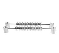 PAMINGONO Anotadores para Futbolín 2 Piezas Indicador Numérico hasta 10, Accesorios para Mesas Estándar, Adecuado para en Juegos de Fútbol de Mesa Plata