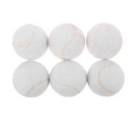 PAMINGONO Balones de Tenis de Entrenamiento de Color para Niñas, 6 Unidades, Goma Resistente y Ligera, Adecuado para Práctica en Interiores y Exteriores, Balones Juveniles para