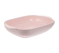 PAMINGONO Bandeja de Cerámica para Hornear Microondas y Horno, Resistente Altas Temperaturas, Tamaño Compacto, Utensilio para Asar Queso, Pan y Lasaña, Color Claro, Uso Color Aleatorio