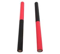 PAMINGONO Baquetas Chinas de Madera 30 CM Rojo y Negro Par de Claves de Percusión para Baile y Ritmo Instrumentos Manuales para Práctica y Enseñanza Cultural