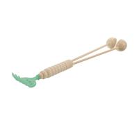 PAMINGONO Bastón de Masaje de Madera para Espalda, Cuello y Pies, Rascador Manual Ergonómico de Doble Extremo, Herramienta para Automasaje y Alivio Muscular en Casa, Oficina y Viajes