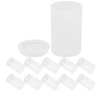 PAMINGONO Botes de Almacenamiento de Película para Cámaras, Estuche Plástico Transparente Pequeño, Compacto y Resistente para Proteger Rollos Fotográficos, Adecuado para Fotografía