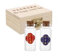 PAMINGONO Caja para Recuerdos de Bebés con Diseño Protector Estuche para Almacenamiento de Pelo Fetal y Cordón Umbilical Elegante y Versátil para Niña Regalo para Familias Recién Nacidas