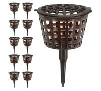 PAMINGONO Cajas de Fertilizante para Bonsáis con Tapa, Cesta Pequeña de Plástico para Liberación Lenta de Nutrientes, Kit de 20 Unidades para Jardinería y Huerto Exterior