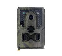 PAMINGONO Cámara de Caza HD 1080P 12Mp para Exteriores Infrarrojos para Fauna Salvaje Monitorización y Rastreo sin Batería Modelo Pr400 Adecuado para Caza y Vida Silvestre