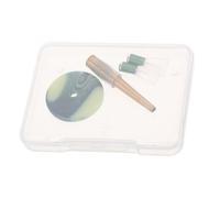 PAMINGONO Cañas de Resina para Suona 2 Unidades con Núcleo y Disco de Aire Accesorios para Instrumentos de Viento Madera Chinos Kit con Caja de Almacenamiento Repuestos para Práctica y