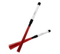 PAMINGONO Cepillos de Batería de Nylon para Jazz Mango Ergonómico Accesorios Portátiles para Instrumentos de Percusión Acústica y Caja de Ritmos