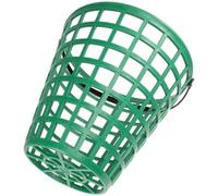 PAMINGONO Cesta de Pelota de Golf Portátil de Plástico Resistente Asa, Contenedor de Balones para Exteriores y Campo de Prácticas, Accesorio de Club Deportivo para Almacenamiento