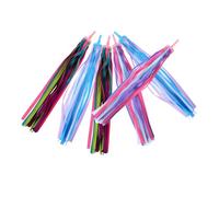 PAMINGONO Cintas Decorativas para Manillares de Bicicletas Infantiles Borlas de Colores Set 3 Piezas para Patinetes Bicicletas de Equilibrio y Accesorios para Fáciles de Colocar y