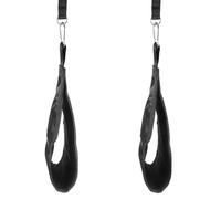 PAMINGONO Cinturón Abdominal Colgante para Barra de Dominadas, Par de Correas Resistentes para Entrenamiento Abdominal Fuerza, Equipo de Gimnasio para Ejercicios de Suspensión y