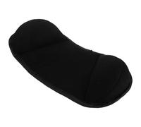 PAMINGONO Cojín Acolchado para Cabeza y Bolso Colgante para Cochecito de Ñiño Accesorio Negro Soporte Cervical Bolsa Organizadora Lateral Adecuado para Viajes y Uso Diario