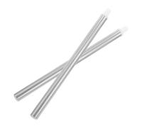 PAMINGONO Conector Roscado de Aluminio para Escobilla de Inodoro Kit de Reparación 2 Piezas Accesorios Baño Duraderos para Uso Doméstico Adaptador Práctico para Mangos de Cepillos de