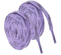PAMINGONO Cordones Encerados para Patines de Hockey sobre Hielo 1 Par Color Morado Resistentes al Desgaste Cordones Profesionales para Patinaje sobre Hielo y Artístico Accesorios