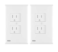 PAMINGONO Cubiertas de Enchufe de Pared a Prueba de Tapa de Enchufe Cierre Automático Pack de 3 Unidades para Seguridad Eléctrica Infantil en Hogar y Aula de Corriente de Pared
