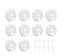 PAMINGONO Cubiertas de Enchufes para Bebés y Niños de Abs Blanco, Protección contra Descargas Eléctricas Hogar y Cocina, Pack de 20 Unidades Seguras