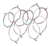 PAMINGONO Cuerdas para Guzheng B Tipo 10 Piezas 6-10 Cuerdas de Metal Resistentes y Elásticas Accesorios para Guzheng Chino Acústico Reemplazo Profesional para Instrumentos Musicales