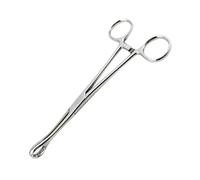 PAMINGONO De Fuerza Auto-bloqueantes De Inoxidable Para Perforación Corporal Herramienta De Piercing Para Labios Oídos y Genitales Plateado