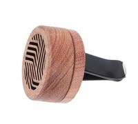 PAMINGONO Difusor de Aroma para Coche Clip, Incienso de Madera para Coche, Adorno de Perfume de Madera para Ventilación, Difusor de Aceites Esenciales, Diseño en Líneas Degradadas, Tamaño