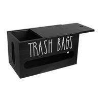 PAMINGONO Dispensador de Bolsas de Basura Cubierta Protectora Caja Organizadora de Plástico Resistente para Cocina y Baño Soporte para Bolsas de Supermercado Almacenamiento Compacto y