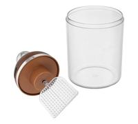 PAMINGONO Espumador Eléctrico Facial Portátil Acabado Nogal, Dispensador Automático de Espuma para Limpiador Facial y Champú, Vaso de Espuma Limpiadora para Cuidado de Piel Profunda en