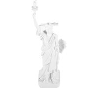 PAMINGONO Estatua Libertad Modelo de Resina para Decoración Hogar Oficina Sala Adorno Artesanal Lifelike Figurita Escultura Resistente para Colección y Enseñanza