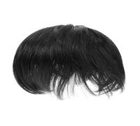 PAMINGONO Extensiones De Cabello Para Hombre Pelucas Cortas Ligeras Para Calvas Masculinas De Mediana Edad Reemplazo Invisible Sin Costuras Postizo Liso Para Uso Diario